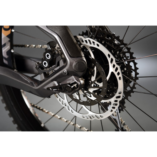 Велосипед  HAIBIKE XDURO AllTrail 6.0 Carbon FLYON i630Wh 12 s. GX Eagle 27.5", рама L, серо-черно-коричневый, 2020 (арт 4541000950) - фото №12